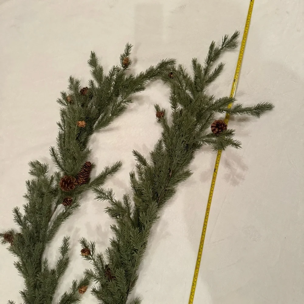 Hobby lobby 2 garland 6 feet each one Festive Green Holiday Garland